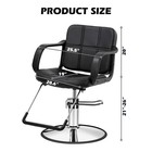 Hydraulic Barber Chair Styling Salon Work Station Beauty Salon Spa Equipment