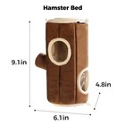 Warm Hamster Hideout House Cozy Sleeping Chew Proof Small Animal Hut Cage