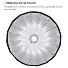 Godox Qr-p90 35 4inch 90cm Parabolic Softbox Bowens Mount W Front inner Diffuser