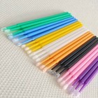 100pcs pack Dental Microbrush Micro Brush Applicator Tip Regular fine ultrafine