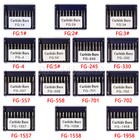 10-100pcs Dental Round Carbide Steel Drills Burs Fg Bur For High Speed Handpiece