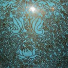 10  Antique Chinese Cloisonne Monochrome Blue Vase Vintage Large Rare