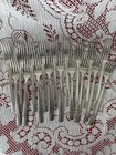 Capri Pattern By 1881 Rogers oneida Silver Plate 107 Pieces 12 Pounds 1935 Vtg 