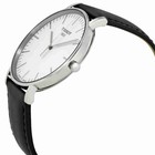 Tissot Everytime Silver Dial Black Leather Men s Watch T1096101603100