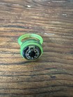 Vintage 90s Green Plastic Compass Ring  Expandable Band  Kids   Size 5