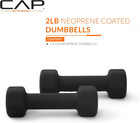 Cap Barbell Neoprene Dumbbell Weights Pairs   Sets   Multiple Colors