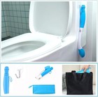 Foldable Long Reach Comfort Wiper For Toilet Paper Toilet Tissue Aid Butt Wiper