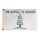 Vintage An Appeal To Heaven Flag 18x11 5 Cotton Pine Tree Washington Cruiser