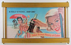 Rare Coca-cola 1959  pool Party  Poster In Original Frame