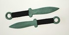 Jade Training Knife Green Double Daggers Trainer Shaolin Dagger Practice Kung Fu