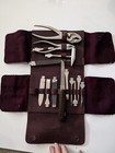 Vintage Hoffritz Cutlery Tool Kit Set W interchangeable Snap On Handle Germany