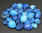 Blue Onyx Tumbled Stone 1 Lb Wholesale Bulk Lot  crystal Healing   16 Oz