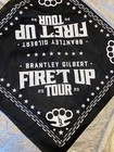 Brantley Gilbert Fire   t Up Tour 2020 Concert Album Bandana 20x21