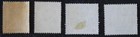 Group Of Four Used Palestine British Mandate Postage Stamps