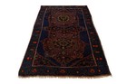4x7  Tribal Handmade Afghan Wool Rug   P1254
