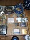 Antique   Vintage  Padlock Collection Lock Lot Of 18 No Keys