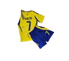 Youth Soccer Jersey 7 Uniform Set Breathable Soccer Football Training Outfits