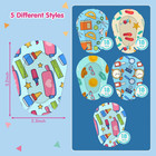 90pcs Kids Adhesive Eye Patches Cute Design Breathable Light Blocking Adhesive B