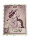 1949 Pitcairn Islands Stamp  12 Mnh 10 Sh Silver Wedding Anniversary Qe kgvi