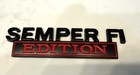 Us Marine Corps - Usmc - Semper Fi Metal Car Emblem - Free Shipping
