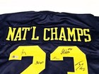 23 National Champions Michigan Wolverines Signed Autographed Team Jersey Beckett
