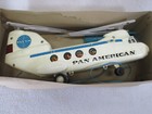 Vintage 1960 s Tn Toys Japan Vertol Helicopter Pan Am Battery Operated W box
