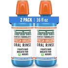 Fresh Breath Mouthwash Icy Mint  Alcohol-free  16 Fl Oz  Pack Of 2 - Oral Care