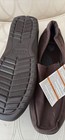 Crocs Walu Mens Size 10 Brown Canvas Slip On Loafers Shoes Casual House