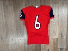 Game Worn Used Fresno State Bulldogs Football Jersey Nike S  6 150th Anniversary