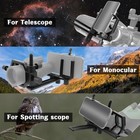 Universal Metal Spotting Scope Phone Mount   Telescope Camera Adapter - Fits    