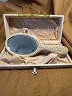 Antique Victorian Vanity Set Box With Mirror
