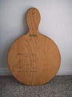 Vtg Large Dutch Folk Art Hand Painted Wall Hanging Wood Cutting Serving Board