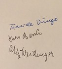 Wwii Hitler   s Third Reich Junge Secretary  Baur Pilot  Weidinger Waffen Signed