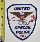 United Special Police Nc Police Patch Morganton North Carolina