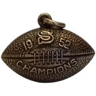 Sterling Silver 1952 Football Champions Football Charm Pendant 