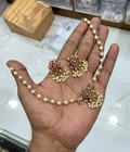 Indian Bollywood Style Designer Gold Plated Fashion Bridal Jewelry Necklace Set