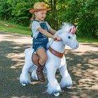 Ponycycle Ride On Unicorn Horse Rocking Pony For Kid 4-7 Ux404 Toys Minimal Used