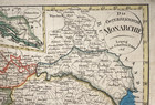 Austrian Empire 1816 Schreiber Heirs Antique Map 19th Century