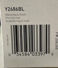 Moen Banbury Towel Ring In Matte Black - Y2686bl