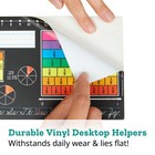 Really Good Stuff 24pk Zaner-bloser Self-adhesive Vinyl Desktop Reference Namepl