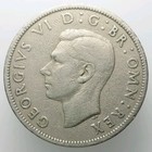 1949 Great Britain Florin George Vi 2 Shillings Vintage Uk Coin 