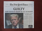 Trump Storms Back - New York Times Newspaper Set 11-7-24 - Brand New Ships Flat