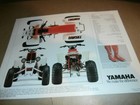 Vintage  1987    Yamaha Atv  Brochure Banshee 350
