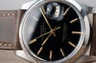 Serviced Vintage Rolex Oysterperpetual 1500 Black Refinished Dial 34mm  1387