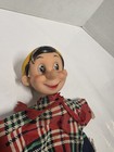 Pinocchio Hand Puppet Vintage Walt Disney Original Rubber Face