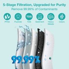 5 Stage 75gpd Ro Reverse Osmosis Water Filter System Undersink Drinking Purifier