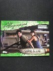 2017 Topps The Walking Dead Evolution Allegiances Green  25  al-7 Shane   Lori