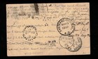 Great Britain Very Fine 1897 1p Red Postal Card With 4 Country Around The World