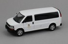 1 64  596 Diecast  Los Angeles Police Department Chevrolet Express Van  nib 