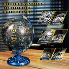 Globe Transforming Toy  2 In 1 Transform Into Robot Action Figure  Diy Transf   